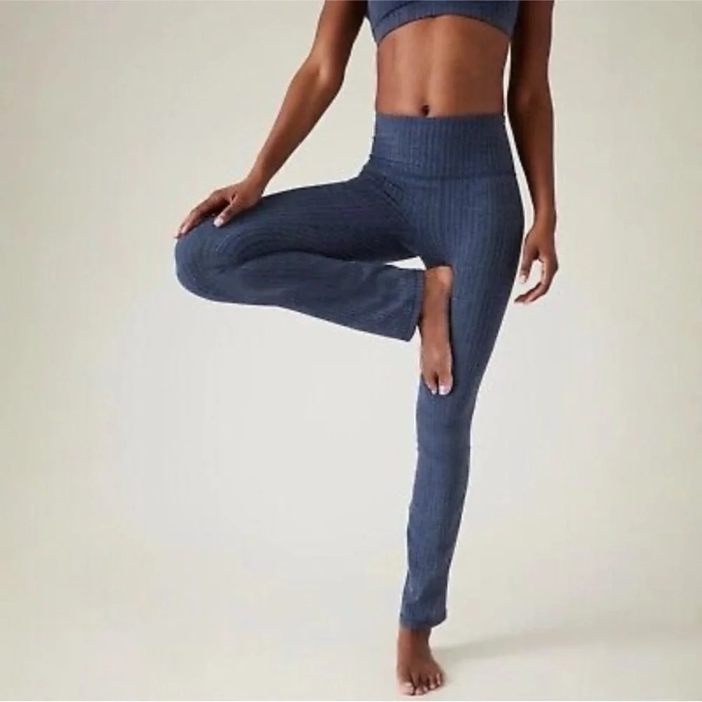 Athleta Elation Textured Straight Leg 1X NWT - Picture 3 of 5